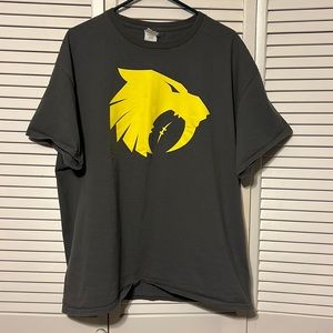 Houston Sabercats T-Shirt size XL color Gray from there 2022 season